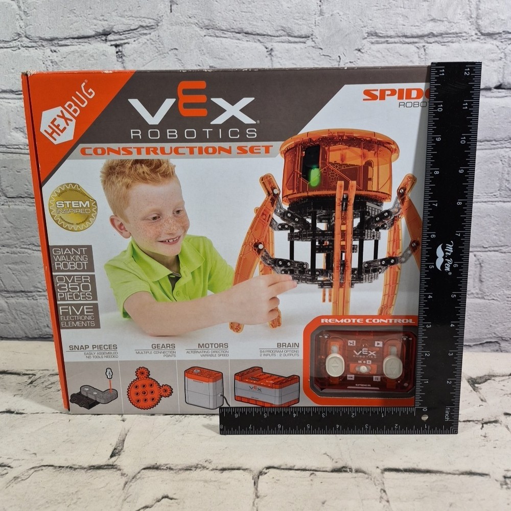 Hexbug Vex Robotics Spider Robotic Kit Remote Control Construction Set NEW
