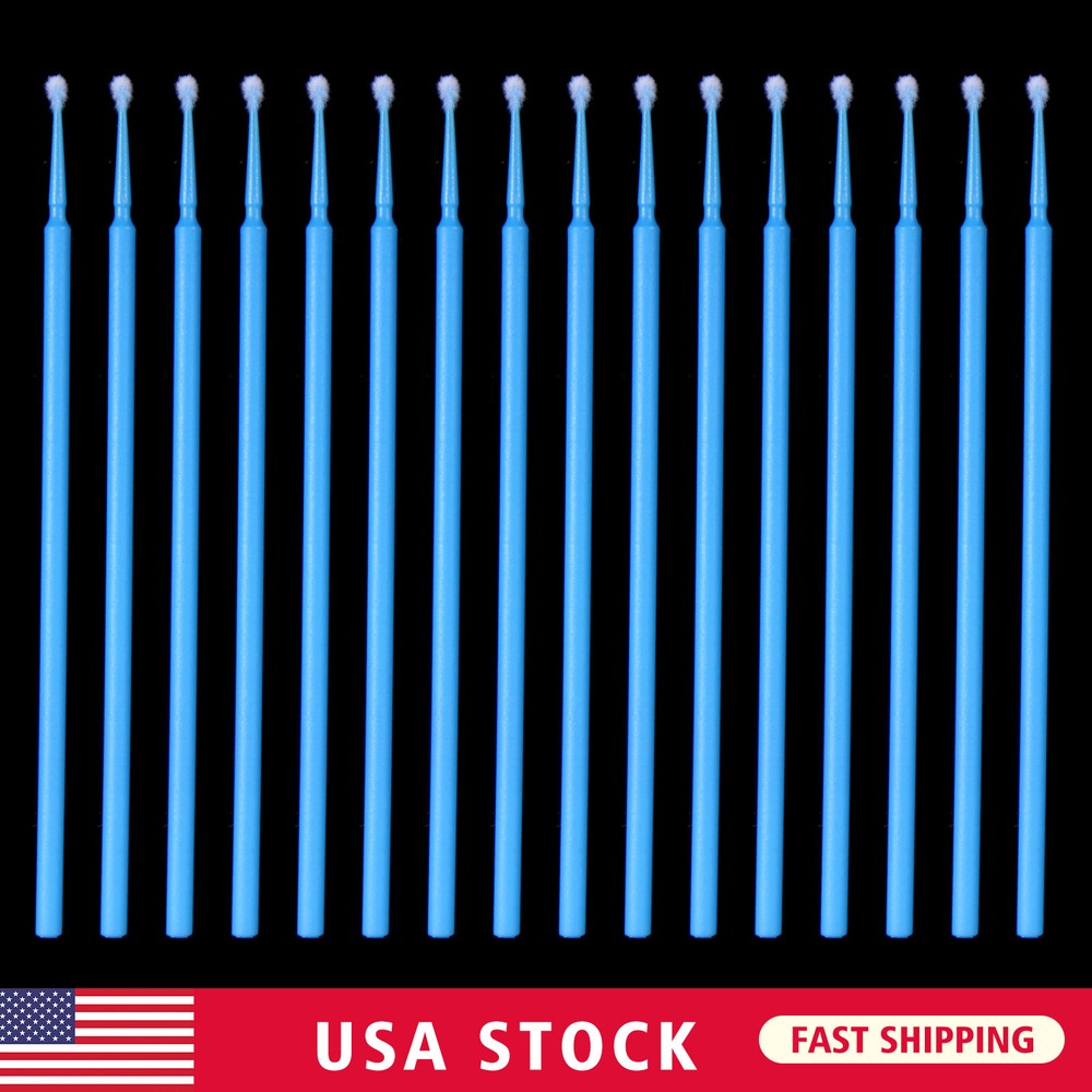 400-Piece Micro Brush Applicator Tips Set for Dental Use