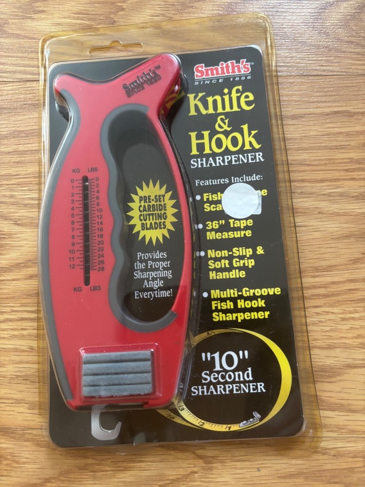 SMITH KNIFE AND HOOK SHARPENER JIFF-FISH