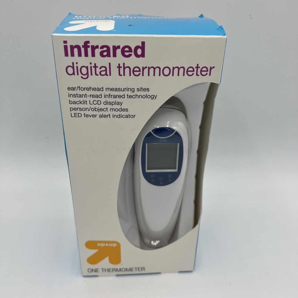 digital infrared forehead and ear thermometer