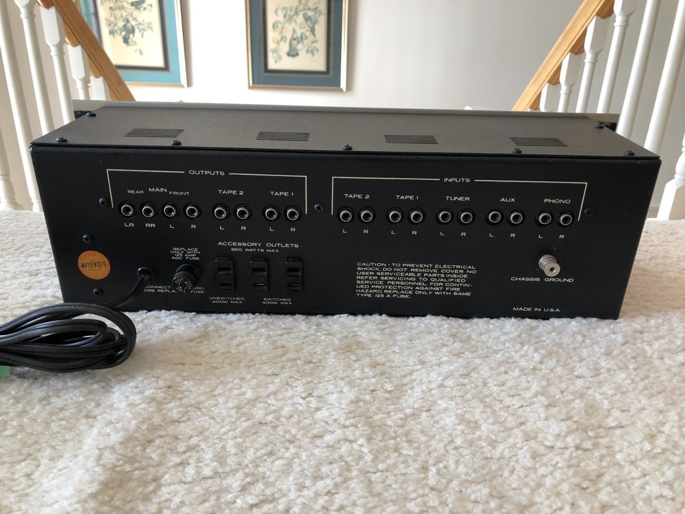PHASE LINEAR 2000 STEREO CONSOLE / PREAMPLIFIER