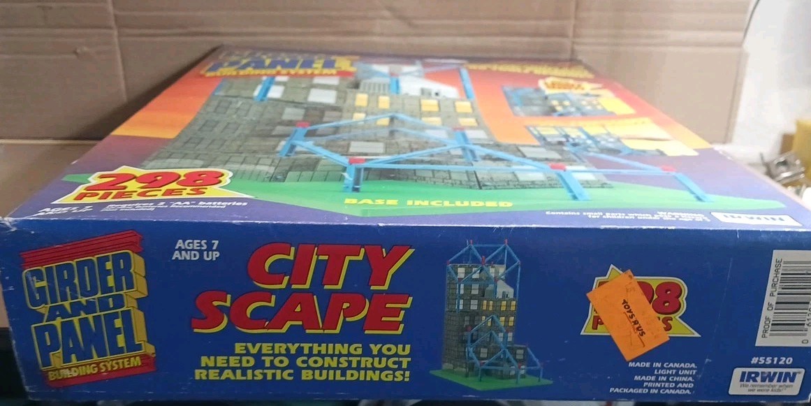 298 Irwin Girder & Panel Building System City Scape With Lights- Open Box 55120
