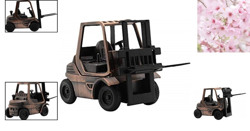 Charming Bronze Forklift Pencil Sharpener - Unique Gift for Warehouse Workers