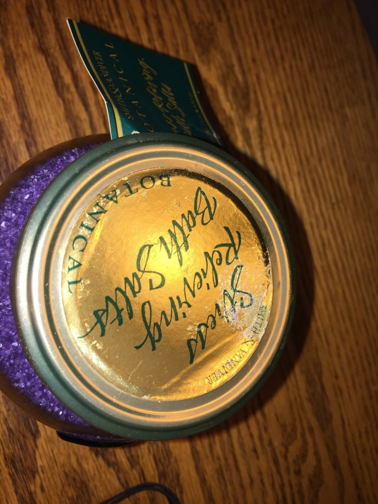 Smith & Vandiver Lavender Bath Salts 1996