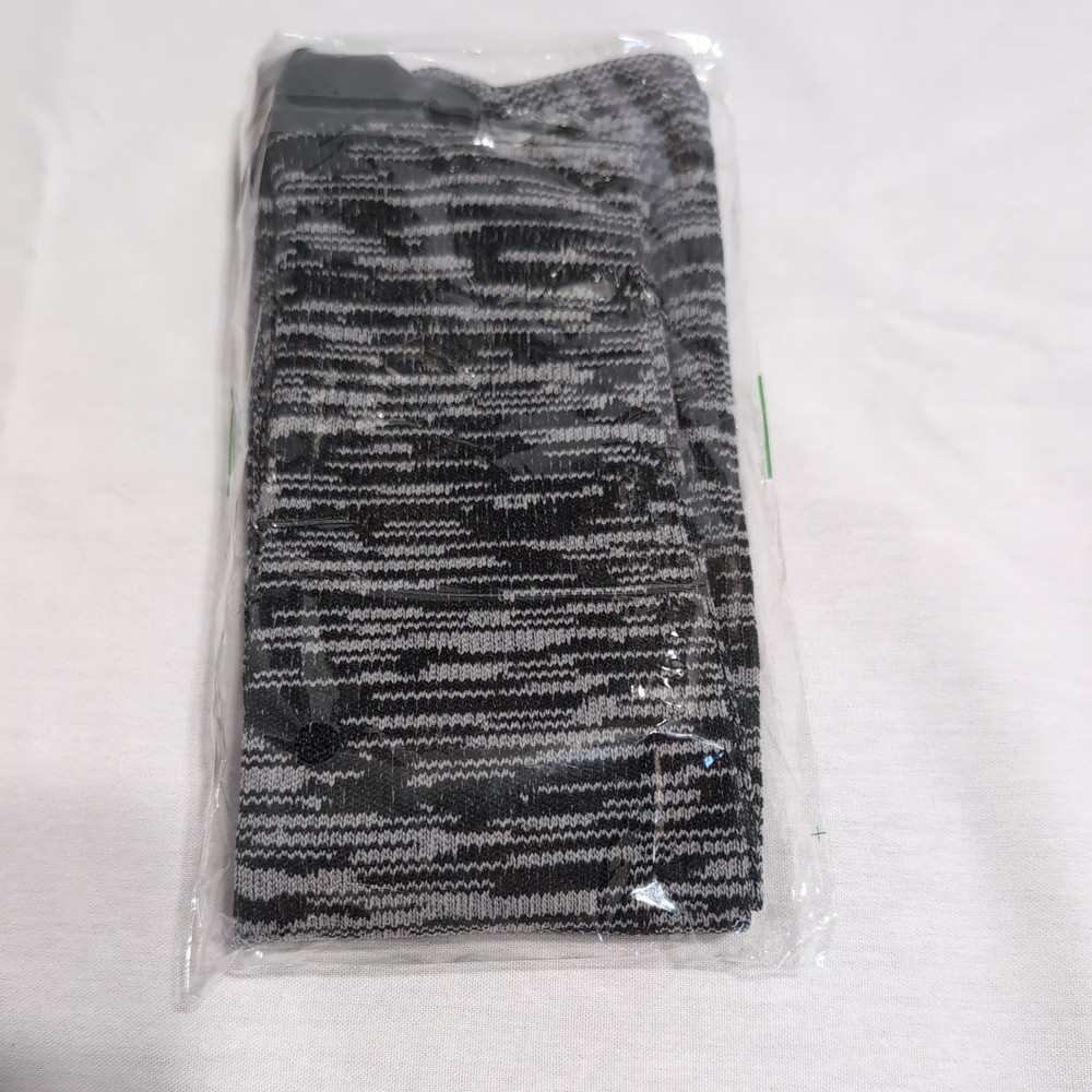 Compression socks, One Pair, Black/White, L/XL