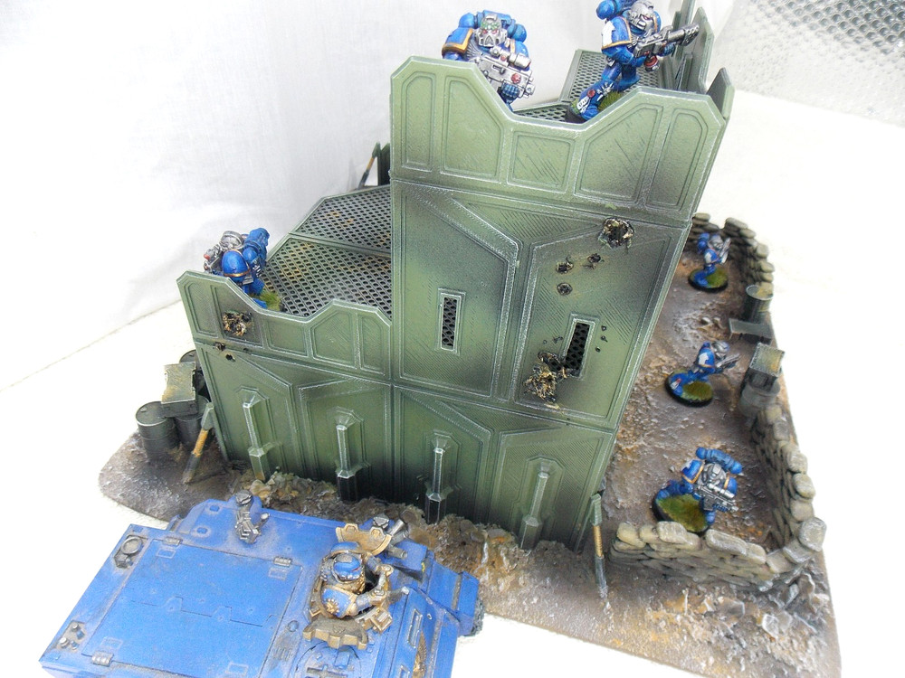 WARGAMING TERRAIN PAINTED