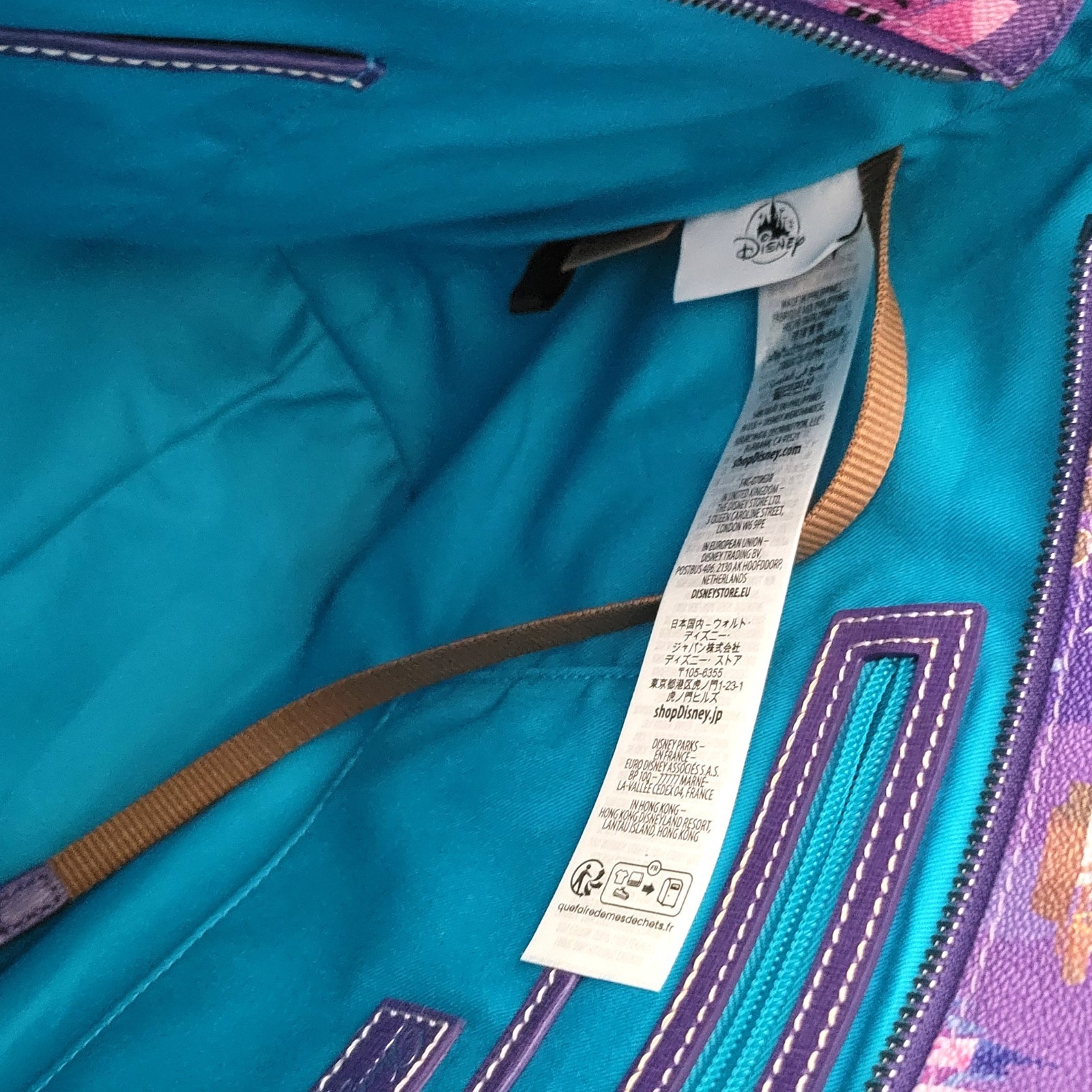 Disney Dooney & Bourke Disney Parks Joey Chou Castle Tote Bag Large NWOT