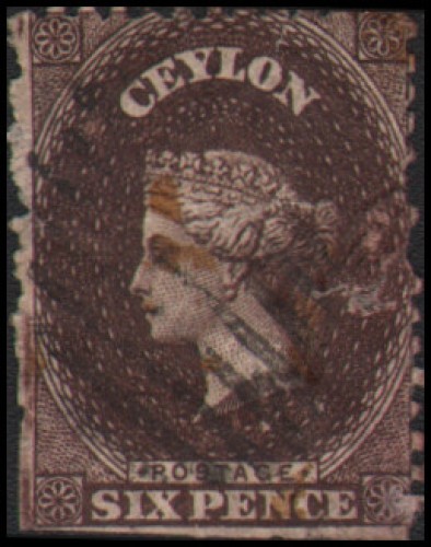 Ceylon #20 Used