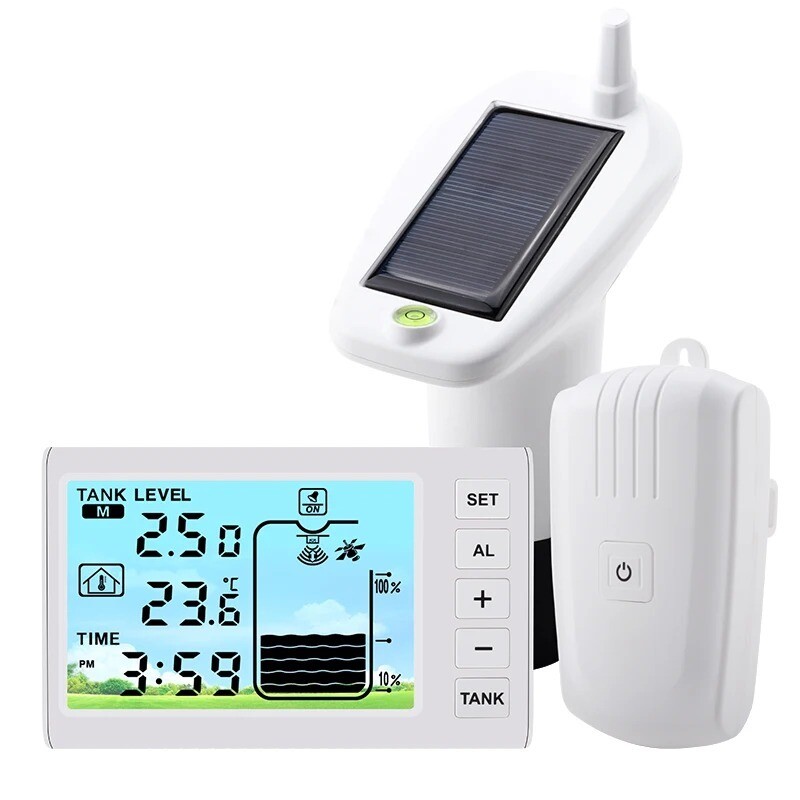 Ultrasonic Liquid Level Meter - High-precision Wireless Water Level Gauge