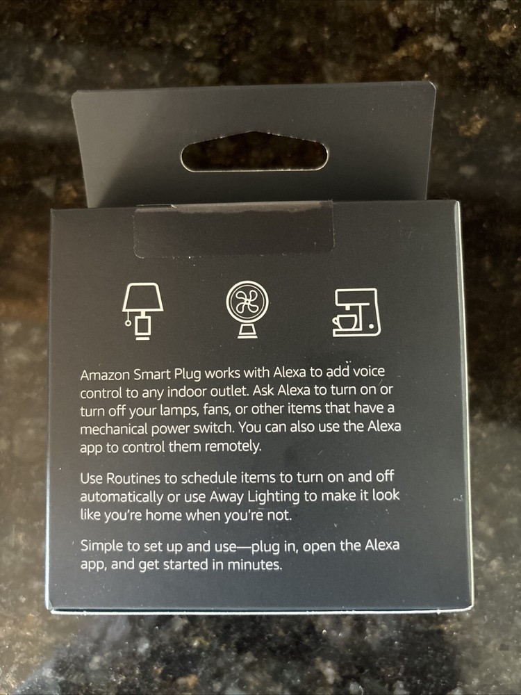 Amazon Smart Plug Works With Alexa New In Box NIB Smartplug