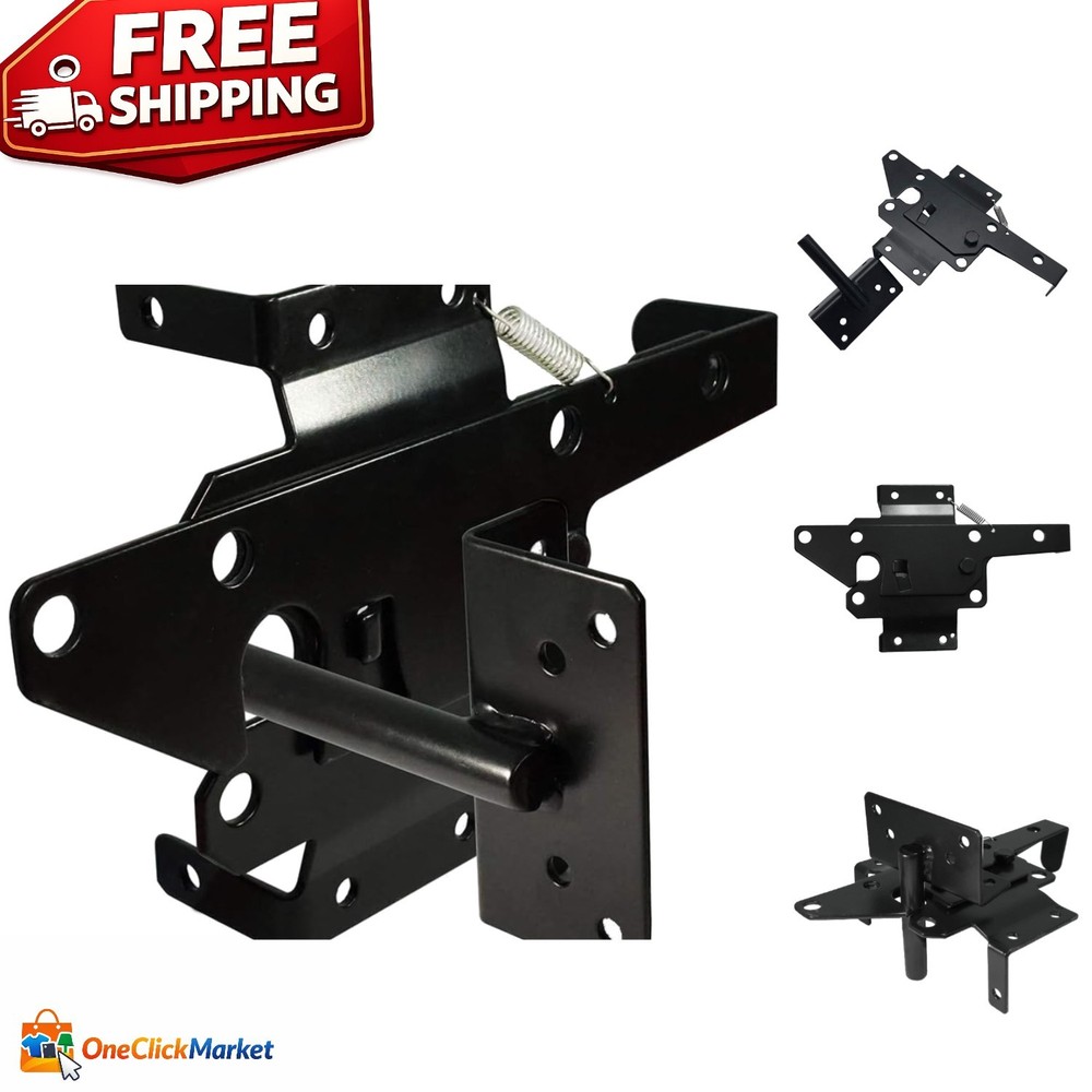Durable and Convenient Automatic Gravity Lever Gate Latch - Essential for Safety