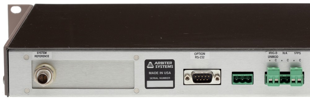 Arbiter Systems 1093C Opt 28 UPGRADED GPS Atomic Time Clock Receiver LED Display