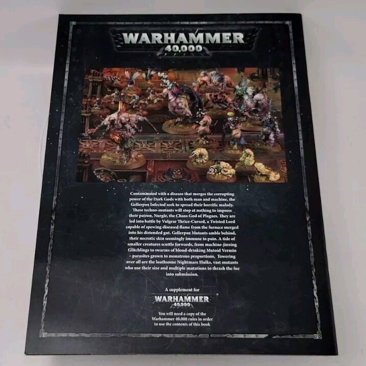 Warhammer 40K - Codex Gellerpox Infected - 8th Ed. Kill Team Rogue Trader Book