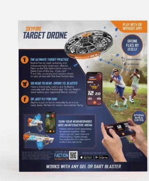 Faction Skyfire Target Drone Black new in box