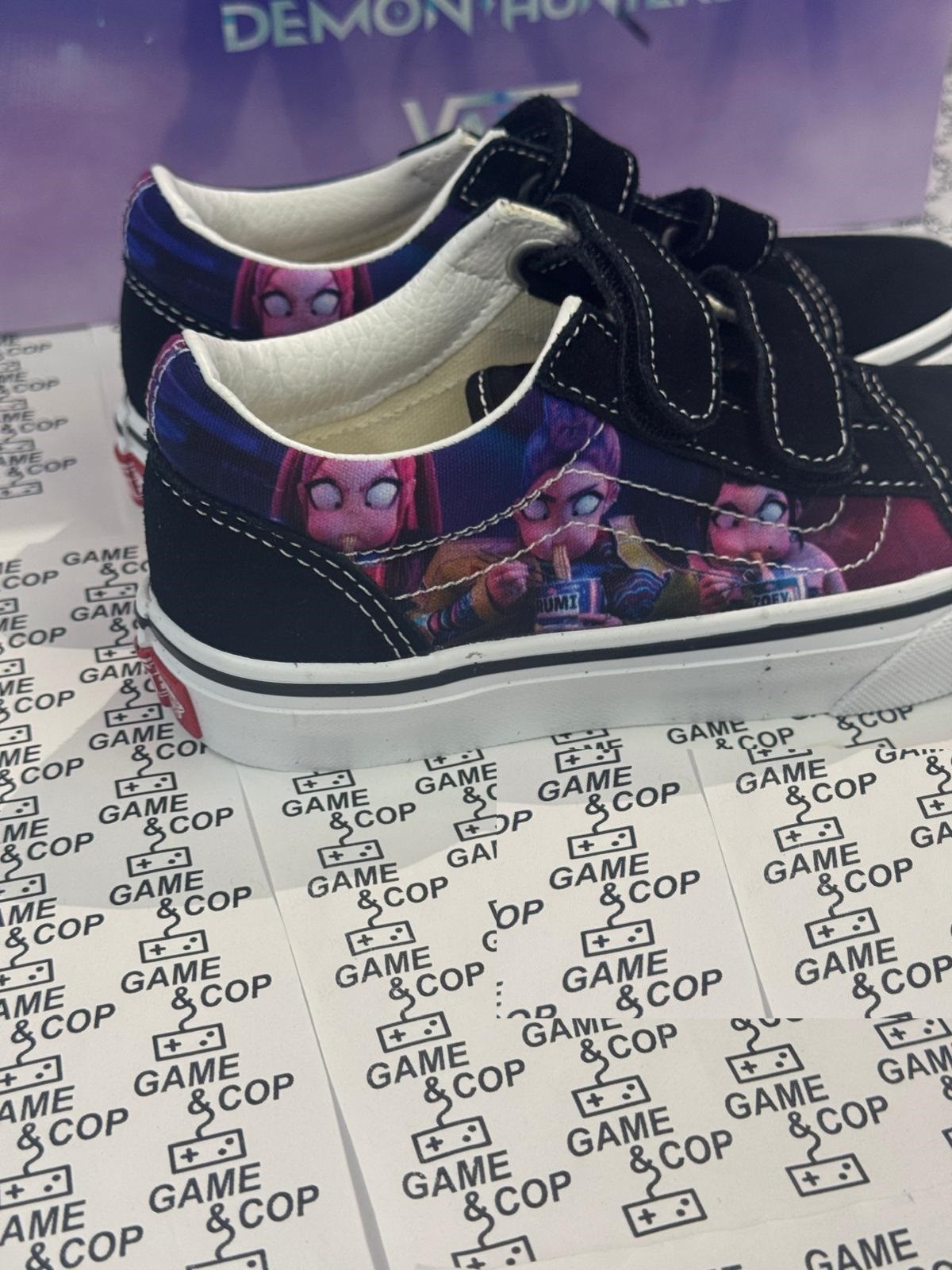 Vans X K-Pop Kpop Demon Hunters Sneakers Rumi Old Skool PS Size 10.5-13 NEW