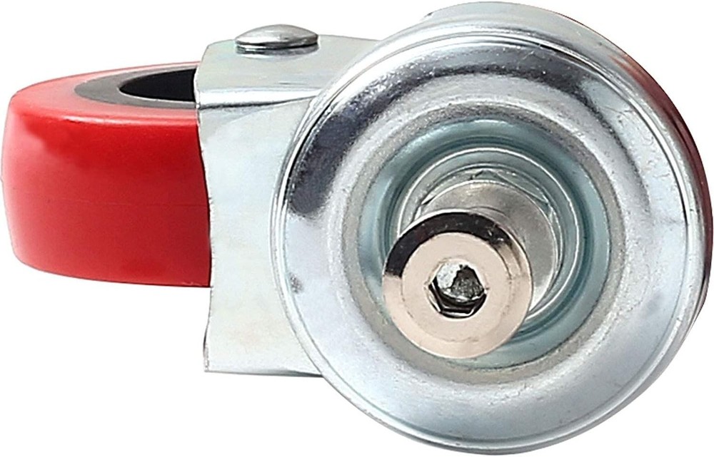Durable 2.5" Polyurethane Swivel Casters - Perfect for Service Carts & Stools