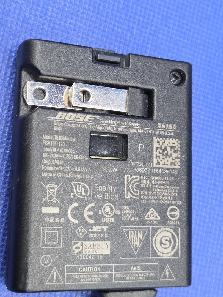 Bose SoundLink Mini Portable Bluetooth Speaker Silver w/ Charging Dock (TESTED!)