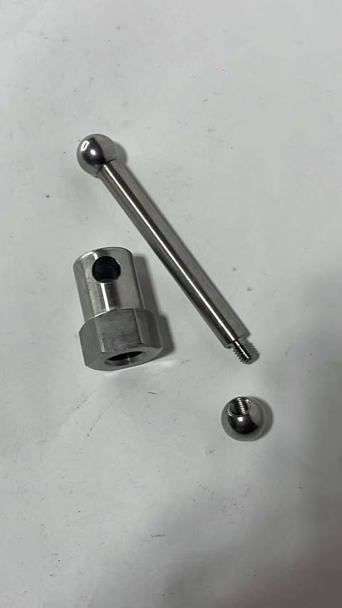 Wilton Style Bench Vise Lock Down Handle Nut Swivel Handle 1/2-13 Stainless