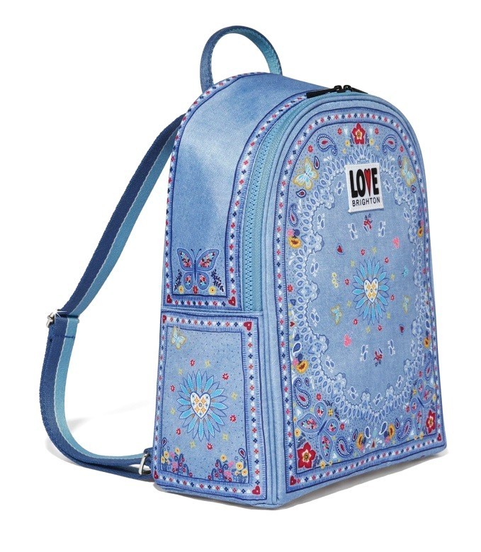 Brighton Bandana Love Backpack new