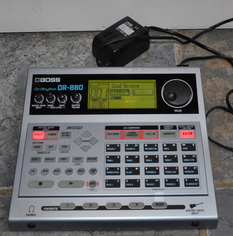 Boss DR-880 Dr. Rhythm Drum Machine Pre-Owned