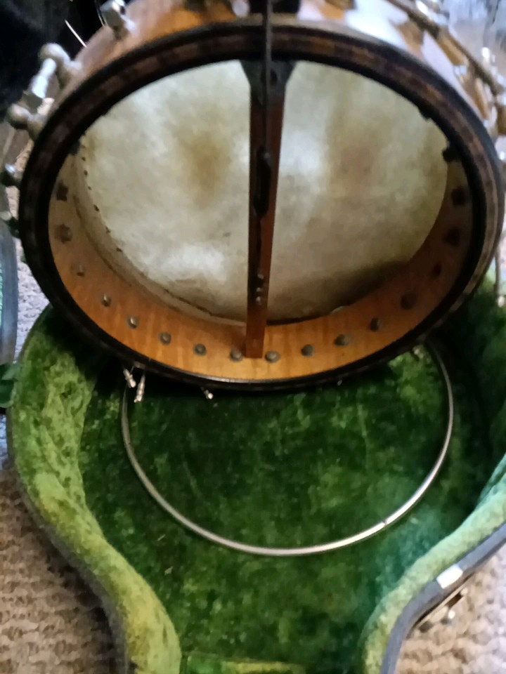 A. Weaver 5 String Banjo w/case! -LL