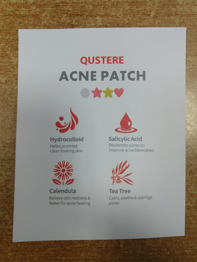 4 Pack: Qustere The Professional Pimple Patch, 282 Patches Ea. 3C