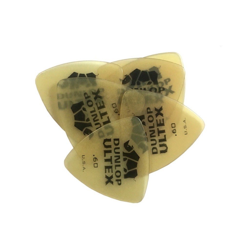 Dunlop Guitar Picks Ultex Tri (Triangle) .60mm (426P.60) 6 Pack