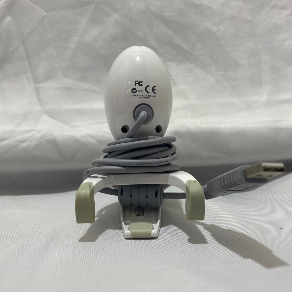 Creative Labs VF 0040 Instant USB 2.0 Web Cam White Grey