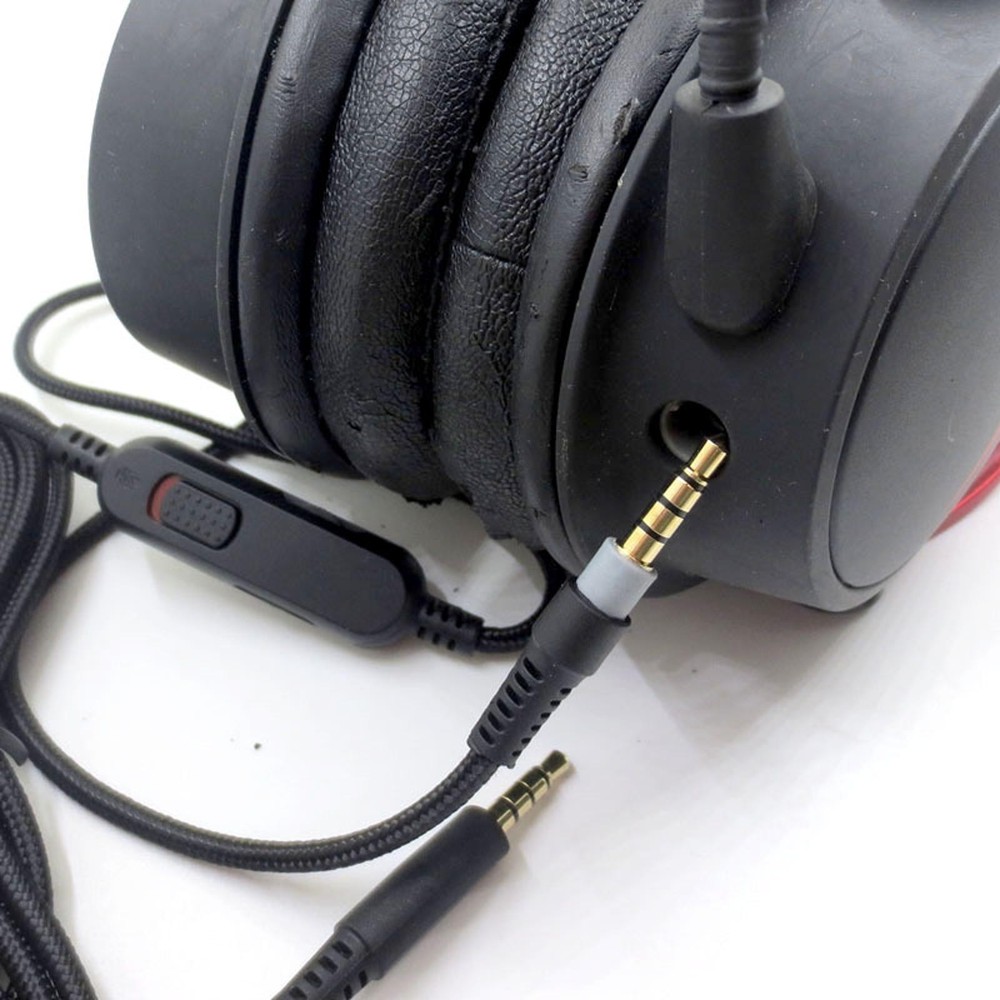 Earphone Cable Audio Cord Line For HyperX Cloud Mix Cloud Alpha Game Headsets