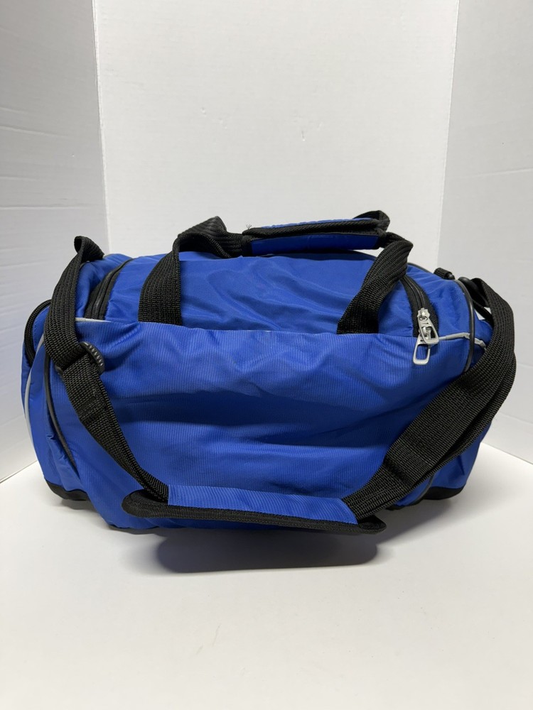 Nike Blue & black Medium Duffel/Gym Bag Handle & adjustable Shoulder Strap