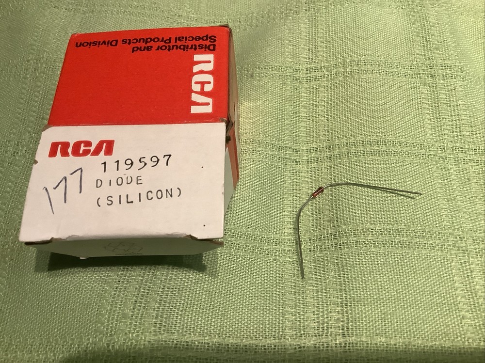 RCA OEM Part 119597 Silicon Diode