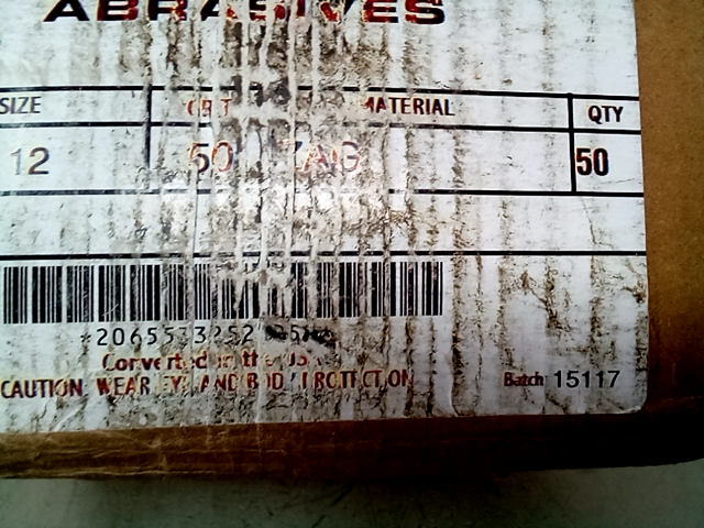 OGW Abbrasives grinding discs 50 qty