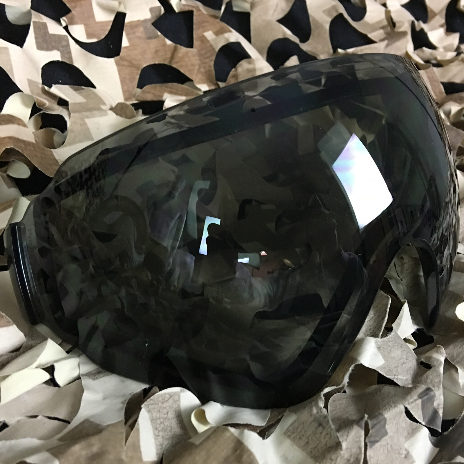 NEW V-Force Profiler Dual Pane Thermal Anti-Fog Mask Lens - Ninja Black