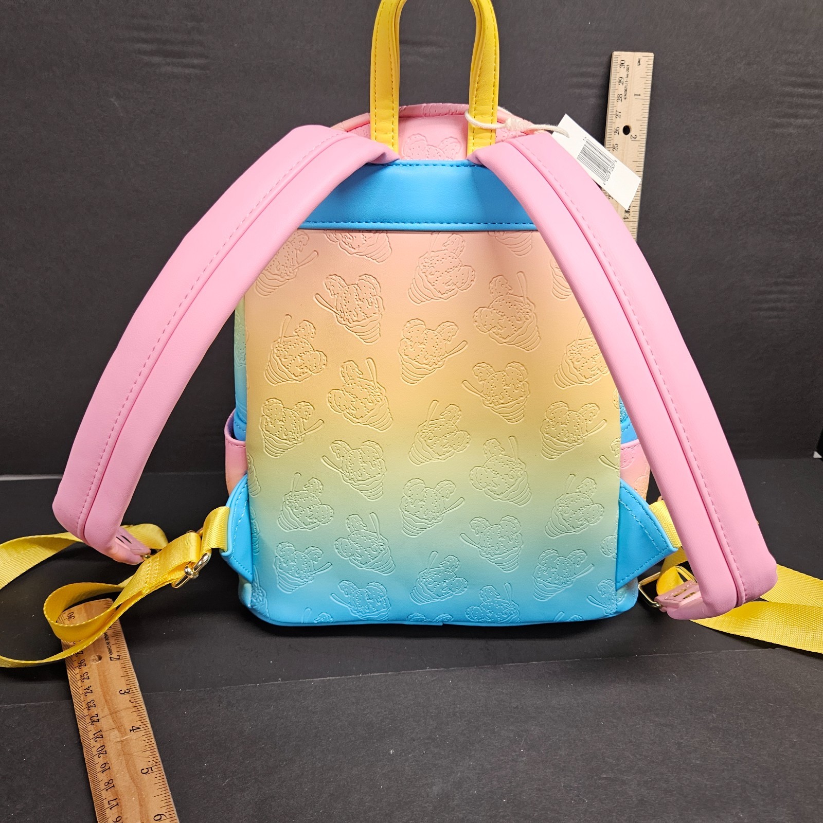 LOUNGEFLY Disney Parks TREATS World Disneyland SHAVED ICE Pastel Mini Backpack