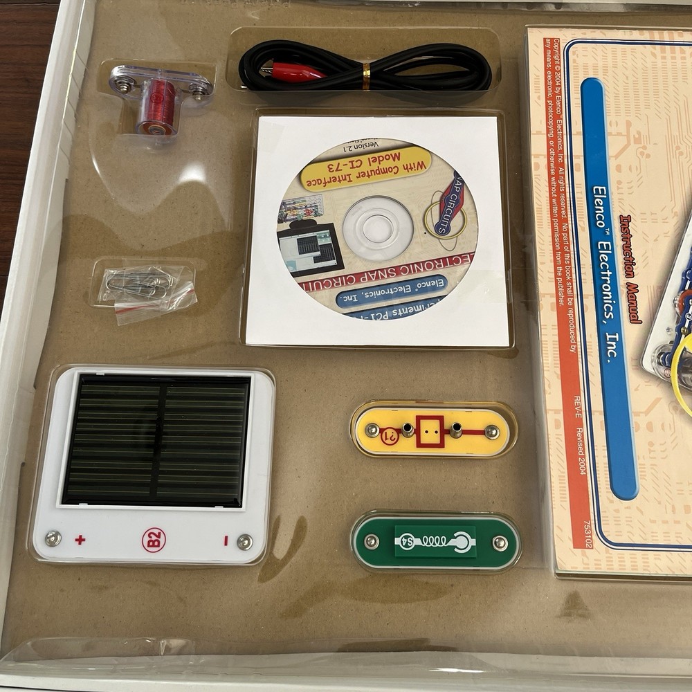 Elenco Electronics Snap Circuits Extreme 750 Experiments Kit