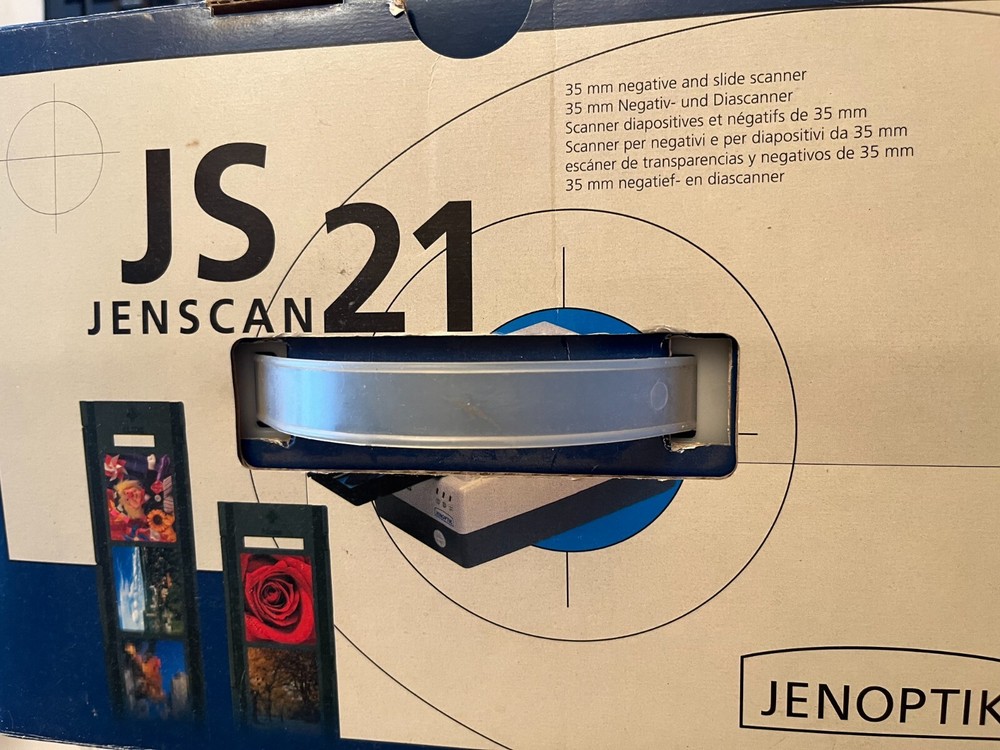  Scanner&Printer Jenscan JENOPTIC Automatic 35mm Negative Film & Slides Scanner