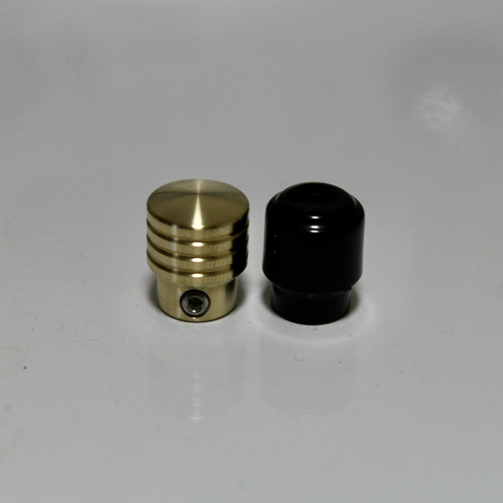 T Short Shifter switch tip - Solid Brass