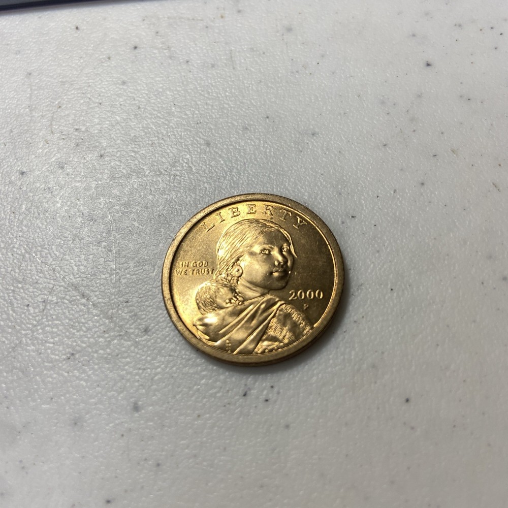 2000 P Sacagawea Dollar Wounded Eagle