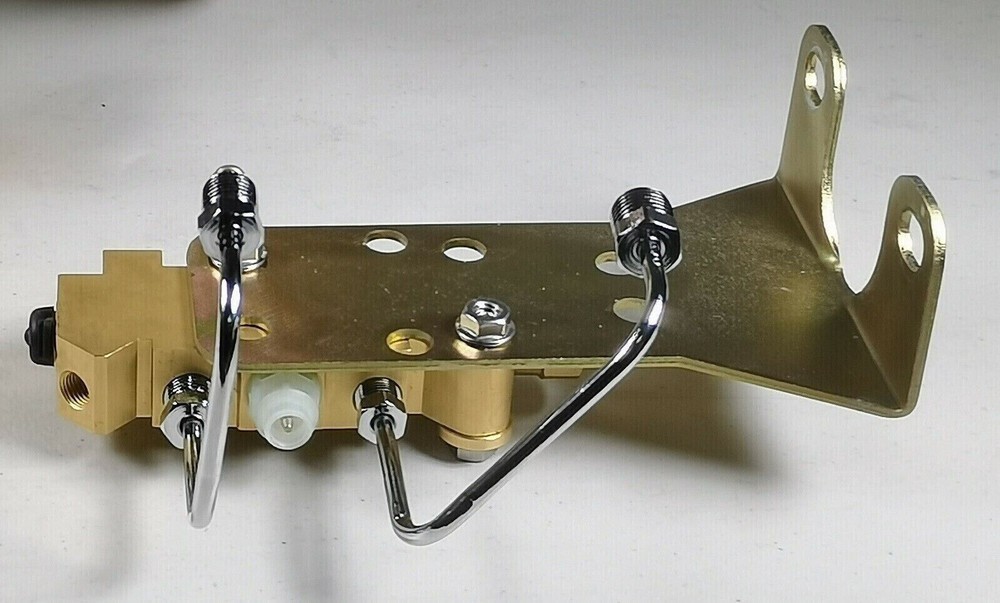 Master Cylinder Disc Disc Proportioning Valve + Lines & Bottom Mount Bracket Kit