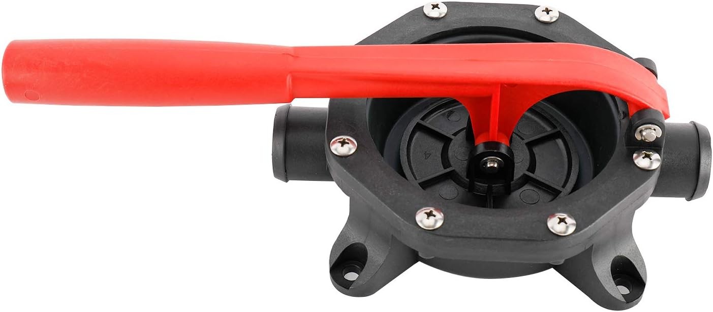 720GPH Boat Manual Hand Bilge Waste Water Transfer Pump Diaphragm Self-priming