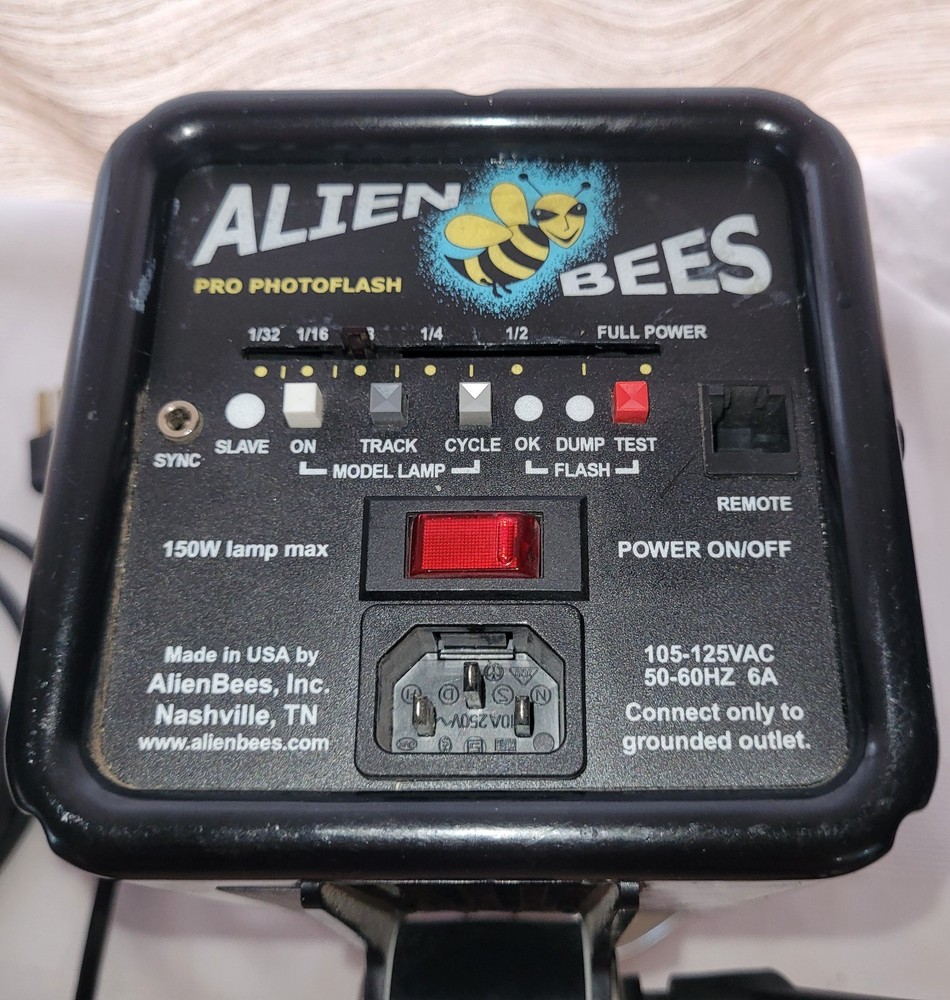 Paul C Buff Alien Bees Studio Strobe Monolight Tested