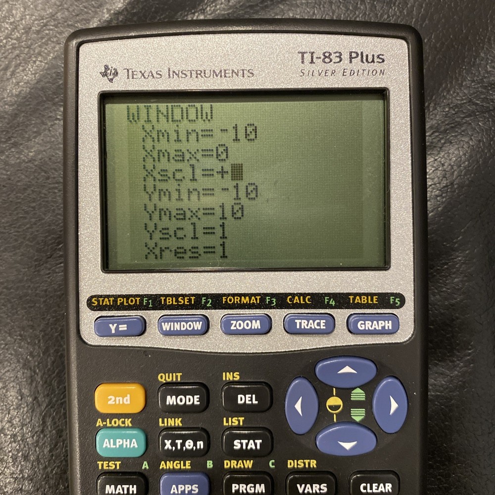 Texas Instruments TI-83 Plus Silver Edition Graphing Calculator— Missing Cover