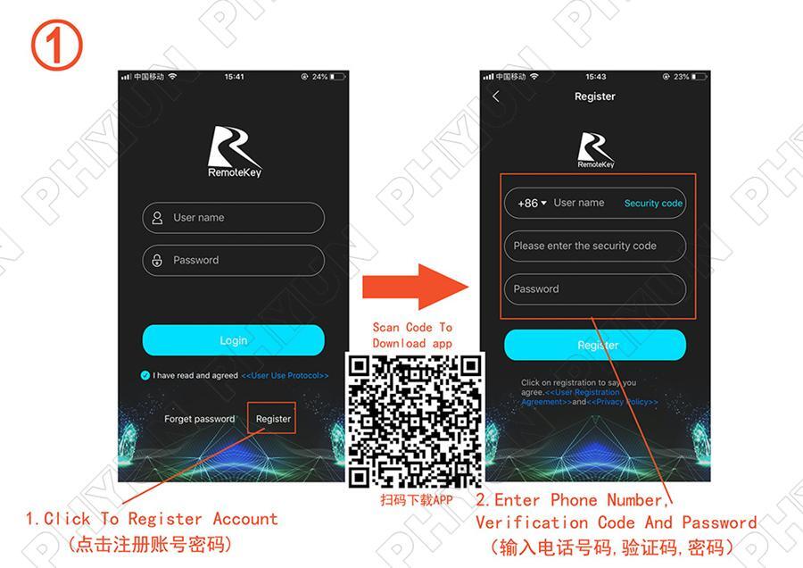 12V Car One-Key Engine Start Stop Button Bluetooth Smart System Remote Control