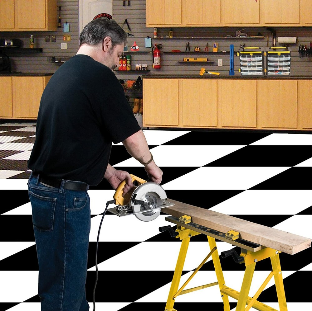 Workbench Vise Garage Portable Folding Work Bench Multipurpose Table Workshop