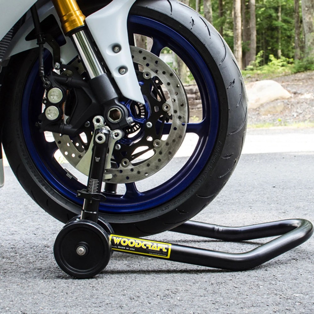 26-0105 Adjustable Front Under Fork Stand - Dual Radial Mounted Calipers
