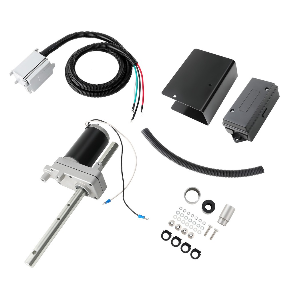 Electric Powered Trailer Jack Kit Replacement Bevel Gear Single Speed Jacks