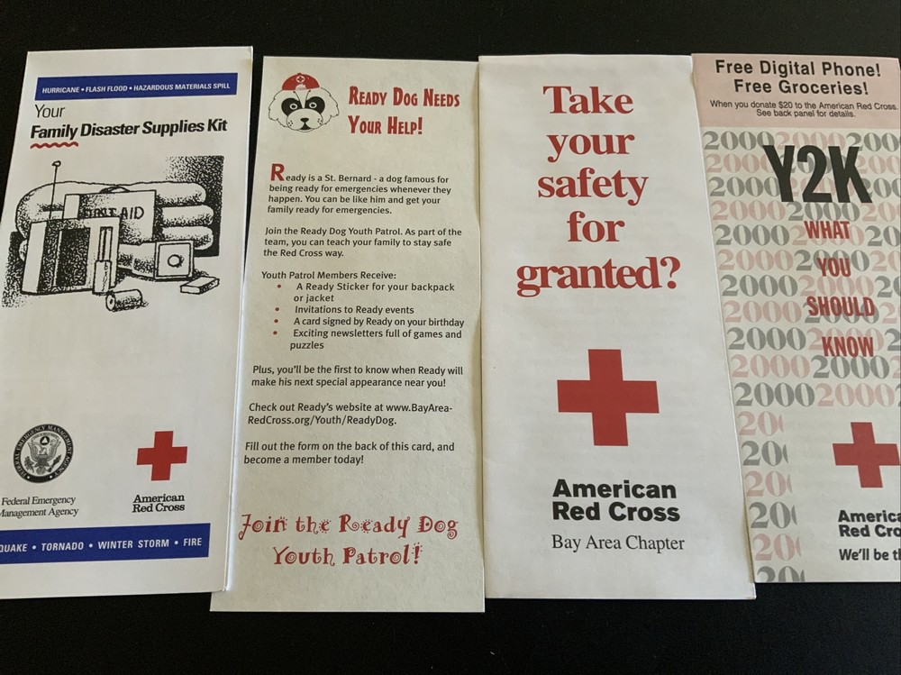 Red Cross Ready Pack Bay Area Chapter New In Open Box