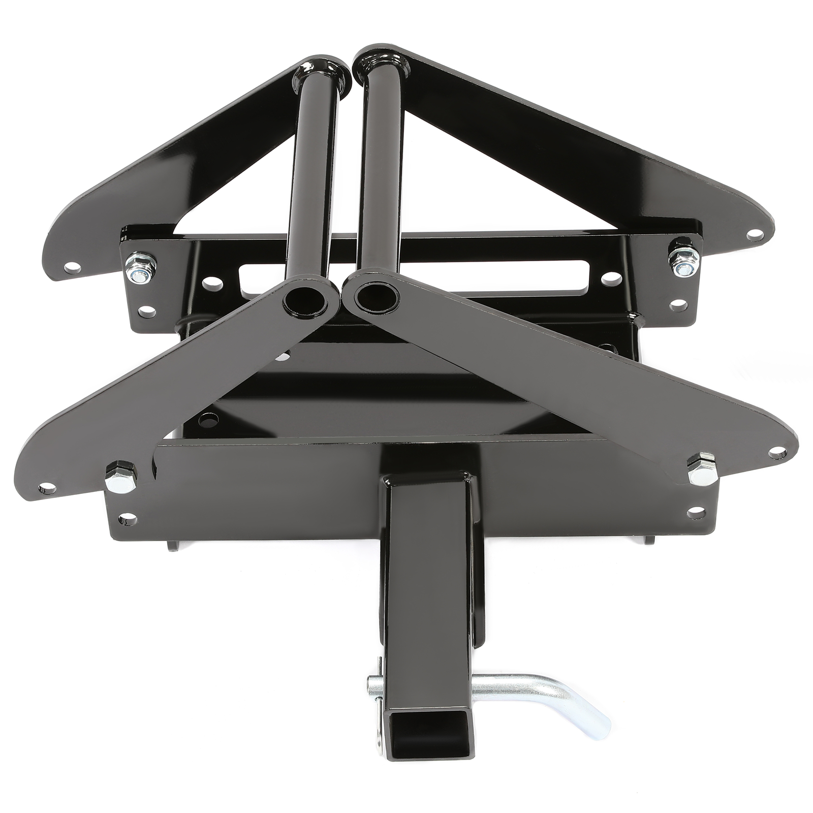 Foldable Winch Mounting Plate Cradle Mount For 2'' Hitch Receiver 4WD SUV Truck