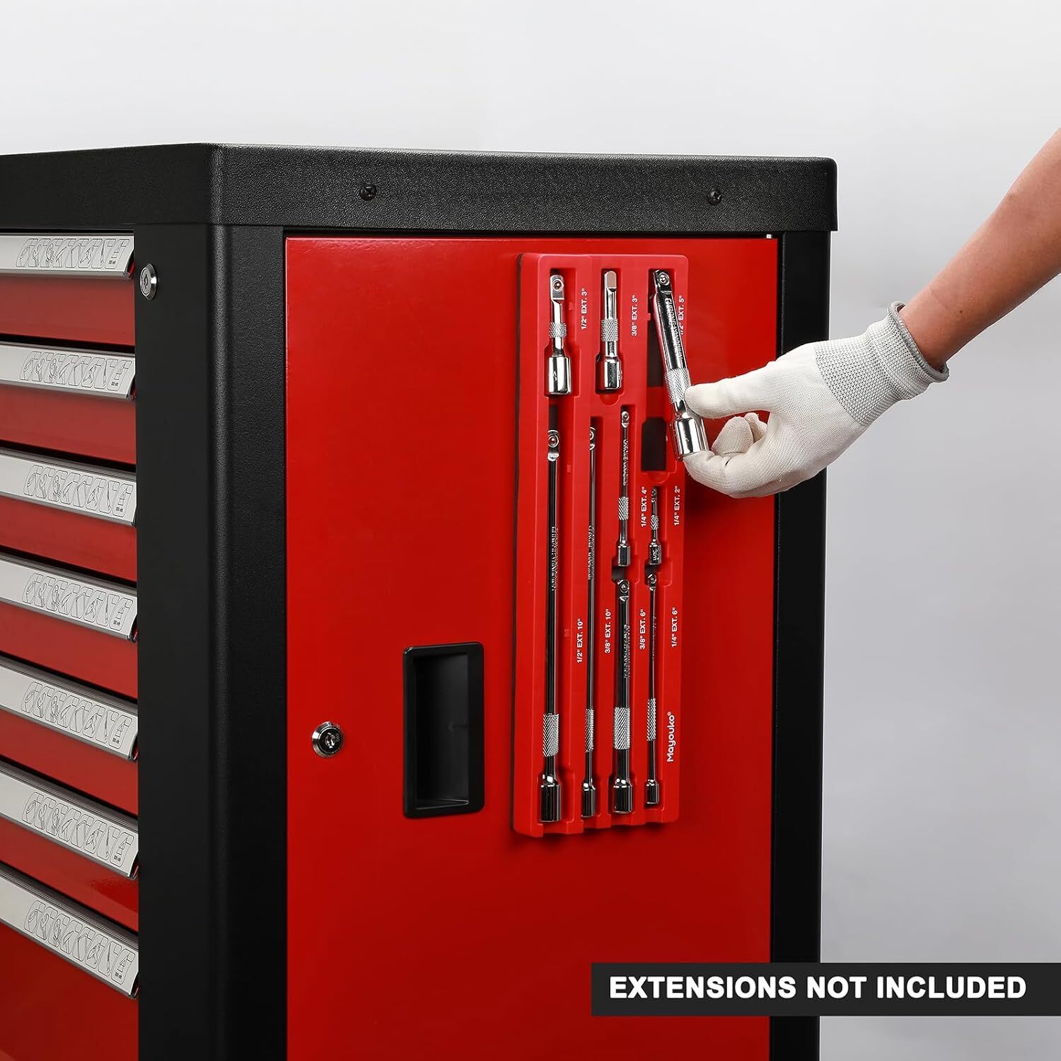 Magnetic Socket Extension Organizer Socket Extension Bar Holder 1/4",3/8",1/2“