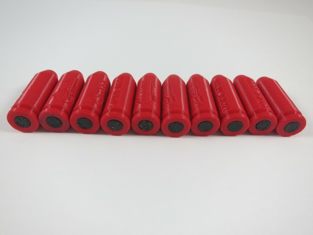 10mm AUTO Plastic Snap caps - Set of 10